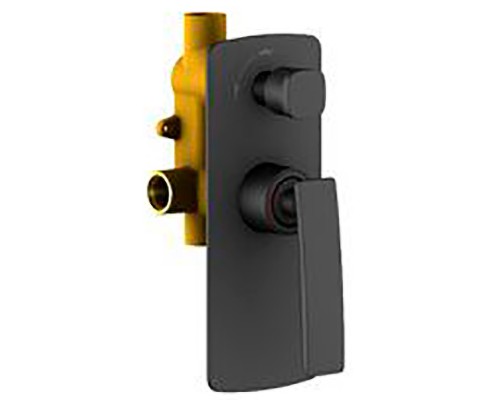 Душевая система Timo Helmi  SX-4099/03SM Черная матовая