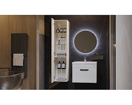 Тумба под раковину Velvex Estea 60 tp.EST.MOD.60.1Y подвесная Белая матовая