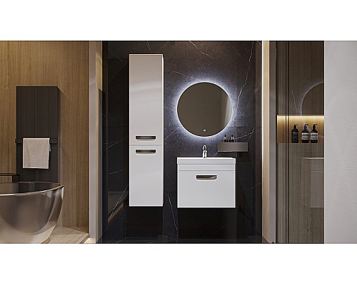 Тумба под раковину Velvex Estea 60 tp.EST.MOD.60.1Y подвесная Белая матовая