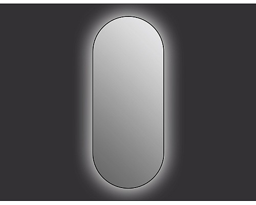 Зеркало Cersanit Eclipse 50 64151 с подсветкой Черное с датчиком движения
