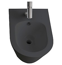 Биде Logan L3WB AVVA 288927 подвесное Черное матовое