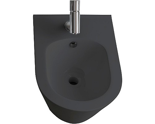 Биде Logan L3WB AVVA 288927 подвесное Черное матовое