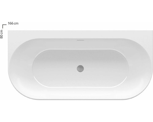 Акриловая ванна Ravak Freedom W 166x80 XC00100033 без гидромассажа