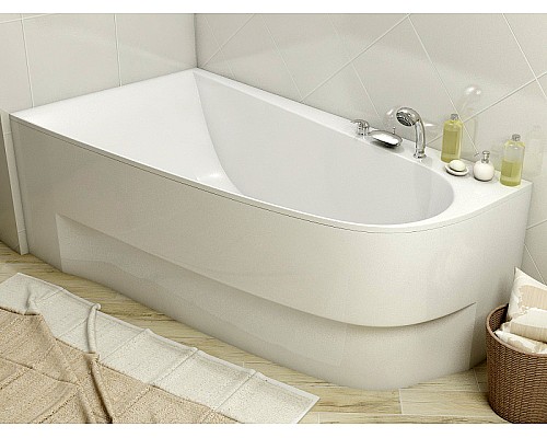 Акриловая ванна Vayer Boomerang 180x100 L Гл000010190 без гидромассажа Акриловая ванна Vayer Boomerang 180x100 L Гл000010190 без гидромассажа