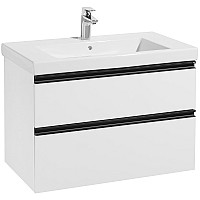 Тумба под раковину Roca Domi 80 A857459806 подвесная Белый глянец