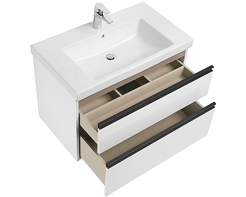 Тумба под раковину Roca Domi 80 A857459806 подвесная Белый глянец