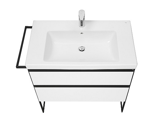 Тумба под раковину Roca Domi 80 A857459806 подвесная Белый глянец