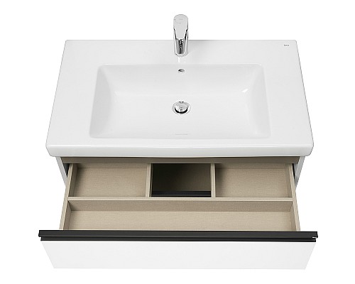 Тумба под раковину Roca Domi 80 A857459806 подвесная Белый глянец