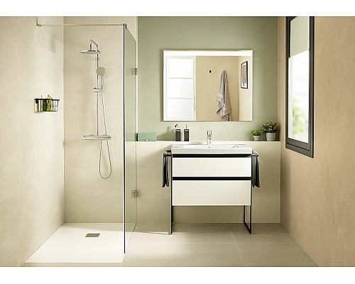 Тумба под раковину Roca Domi 80 A857459806 подвесная Белый глянец