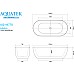 Акриловая ванна Aquatek Афина 170x78 AQ-44778 без гидромассажа
