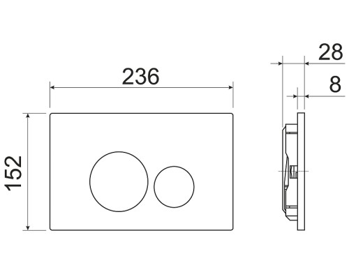 Комплект унитаза с инсталляцией Ceramicanova Metric CN3007_1001W_1000 с сиденьем Микролифт и Белой клавишей смыва