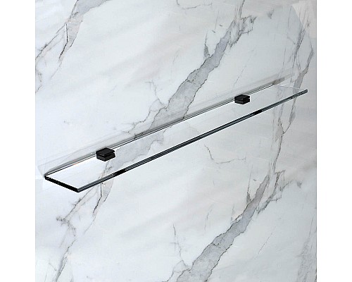 Стеклянная полка STWORKI Glass Shelf 60 3GW262TTKK000 Черная Стеклянная полка STWORKI Glass Shelf 60 3GW262TTKK000 Черная