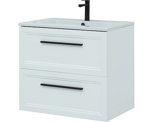 Тумба с раковиной STWORKI Эстерсунд 75 440912 подвесная Белая матовая