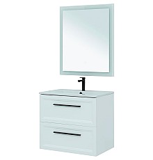 Комплект мебели для ванной STWORKI Эстерсунд 75 440898 подвесной Белый матовый