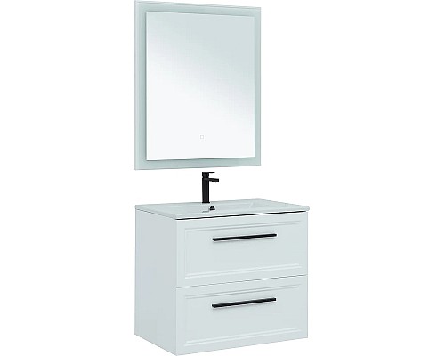 Комплект мебели для ванной STWORKI Эстерсунд 75 440898 подвесной Белый матовый