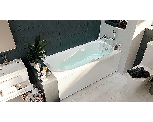 Акриловая ванна Marka One Dipsa 170х75 12017894 без гидромассажа