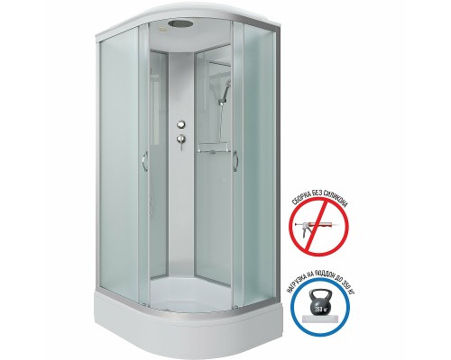 Душевая кабина Niagara Classic 90х80 L NG-33984-14L без гидромассажа