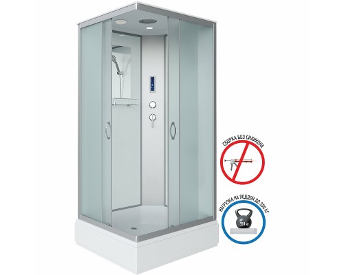 Душевая кабина Niagara Classic 100х80 NG-33084-14QP без гидромассажа