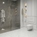 Душевая перегородка Niagara Nova 90 профиль Хром стекло прозрачное