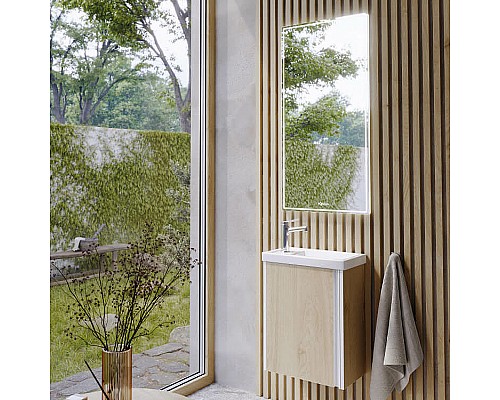 Тумба под раковину Aqwella Urban 45 URB0145DD подвесная Дуб Давос