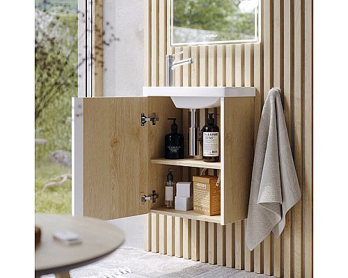 Тумба под раковину Aqwella Urban 45 URB0145DD подвесная Дуб Давос