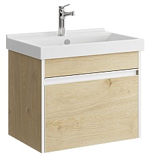 Тумба под раковину Aqwella Urban 60 URB0106DD подвесная Дуб Давос