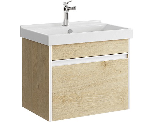 Тумба под раковину Aqwella Urban 60 URB0106DD подвесная Дуб Давос