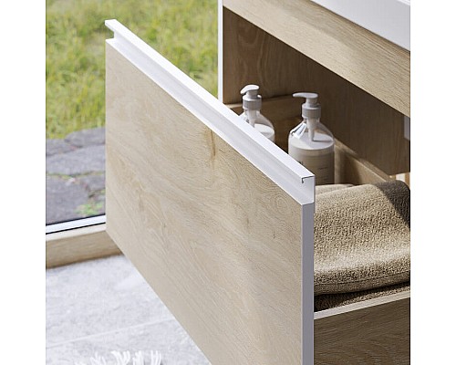 Тумба под раковину Aqwella Urban 60 URB0106DD подвесная Дуб Давос