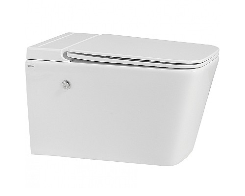 Унитаз Abber Rechteck AC1202P подвесной с сиденьем Микролифт