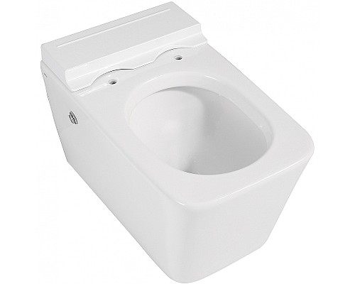 Унитаз Abber Rechteck AC1202P подвесной с сиденьем Микролифт