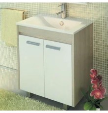 Тумба с раковиной Comforty Тулуза 75 Сосна лоредо