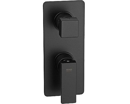 Смеситель для душа Remer Absolute AU92KBNO Черный матовый