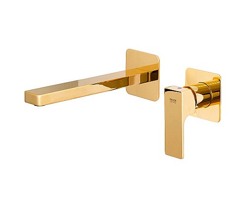 Смеситель для раковины Remer Absolute AU15PLDO Золото