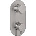 Смеситель для душа Remer Minimal Thermo NT93KBNPO с термостатом Никель брашированный