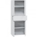 Шкаф пенал СанТа Марс 60 700310 подвесной Белый