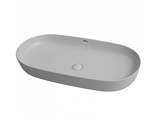 Раковина-чаша Abber Bequem 80 AC2110MLG Светло-серая матовая