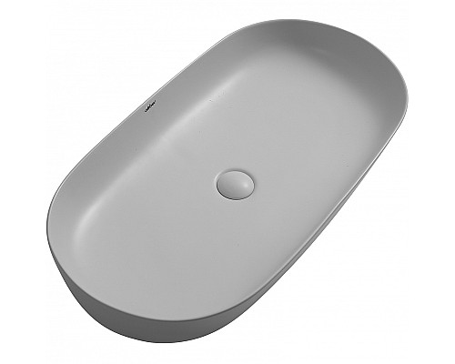 Раковина-чаша Abber Bequem 80 AC2110MLG Светло-серая матовая