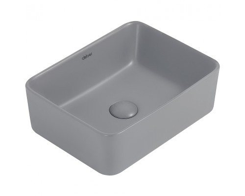 Раковина-чаша Abber Rechteck 40 AC2213MG Серая матовая