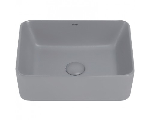 Раковина-чаша Abber Rechteck 40 AC2213MG Серая матовая