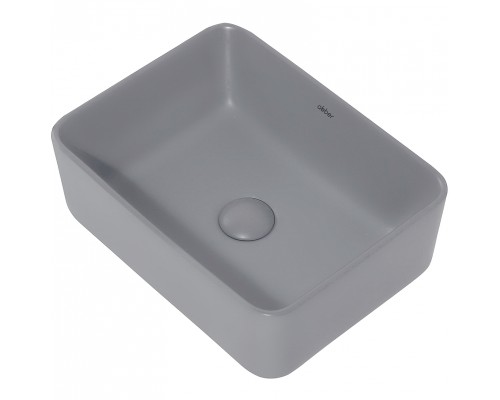 Раковина-чаша Abber Rechteck 40 AC2213MG Серая матовая