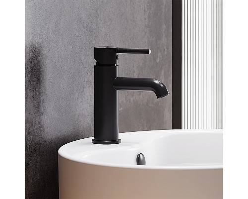 Смеситель для раковины Damixa Scandinavian Pure 360210300 Черный матовый