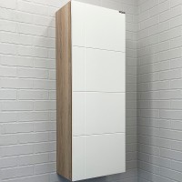 Подвесной шкаф Comforty Таллин 40 Белый Дуб натуральный