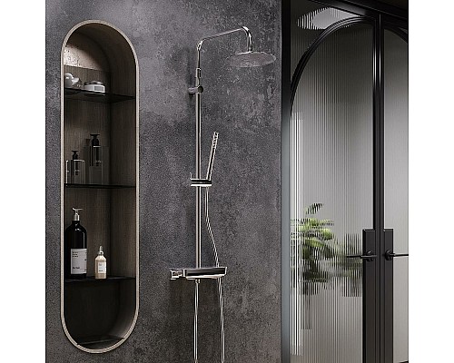 Душевая система Damixa Scandinavian Pure 936750000 с термостатом Хром