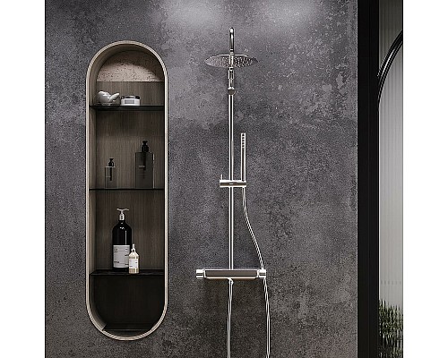 Душевая система Damixa Scandinavian Pure 936750000 с термостатом Хром