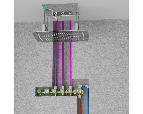 Душевая система Timo Saona SX-2319/00SM с термостатом Хром