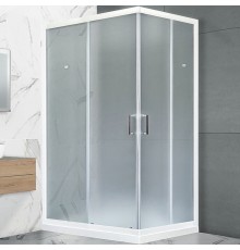 Душевой уголок Royal Bath HPD 110x80 профиль Белый стекло матовое