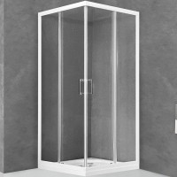 Душевой уголок Royal Bath HPD 110x100 профиль Белый стекло прозрачное