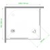 Душевой уголок Royal Bath HPD 110x100 профиль Белый стекло прозрачное