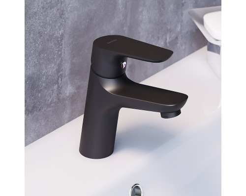 Смеситель для раковины Damixa Jupiter 770210301 Черный матовый