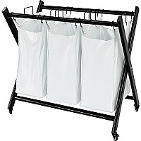 Корзина для белья WasserKRAFT Naab WB-860-L Белый